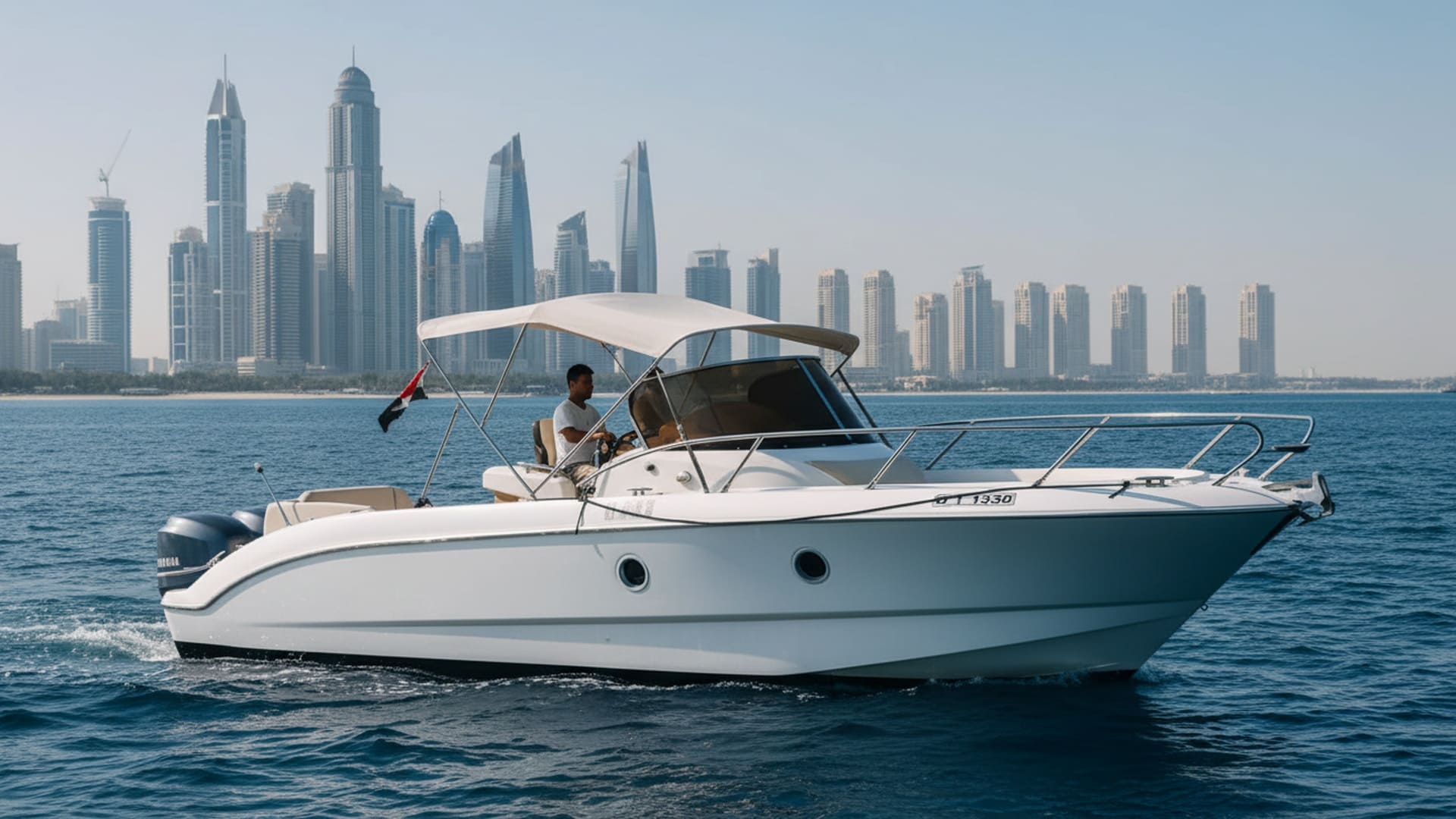 Diamond Jewel 30 ft yacht charter Dubai
