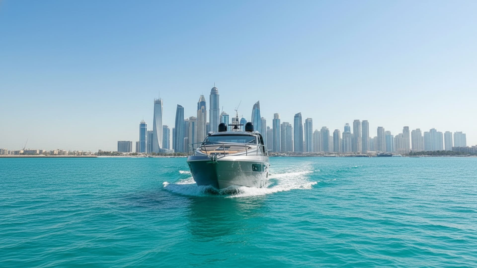 Spacious deck and seating on Ruby Crown 52 ft yacht