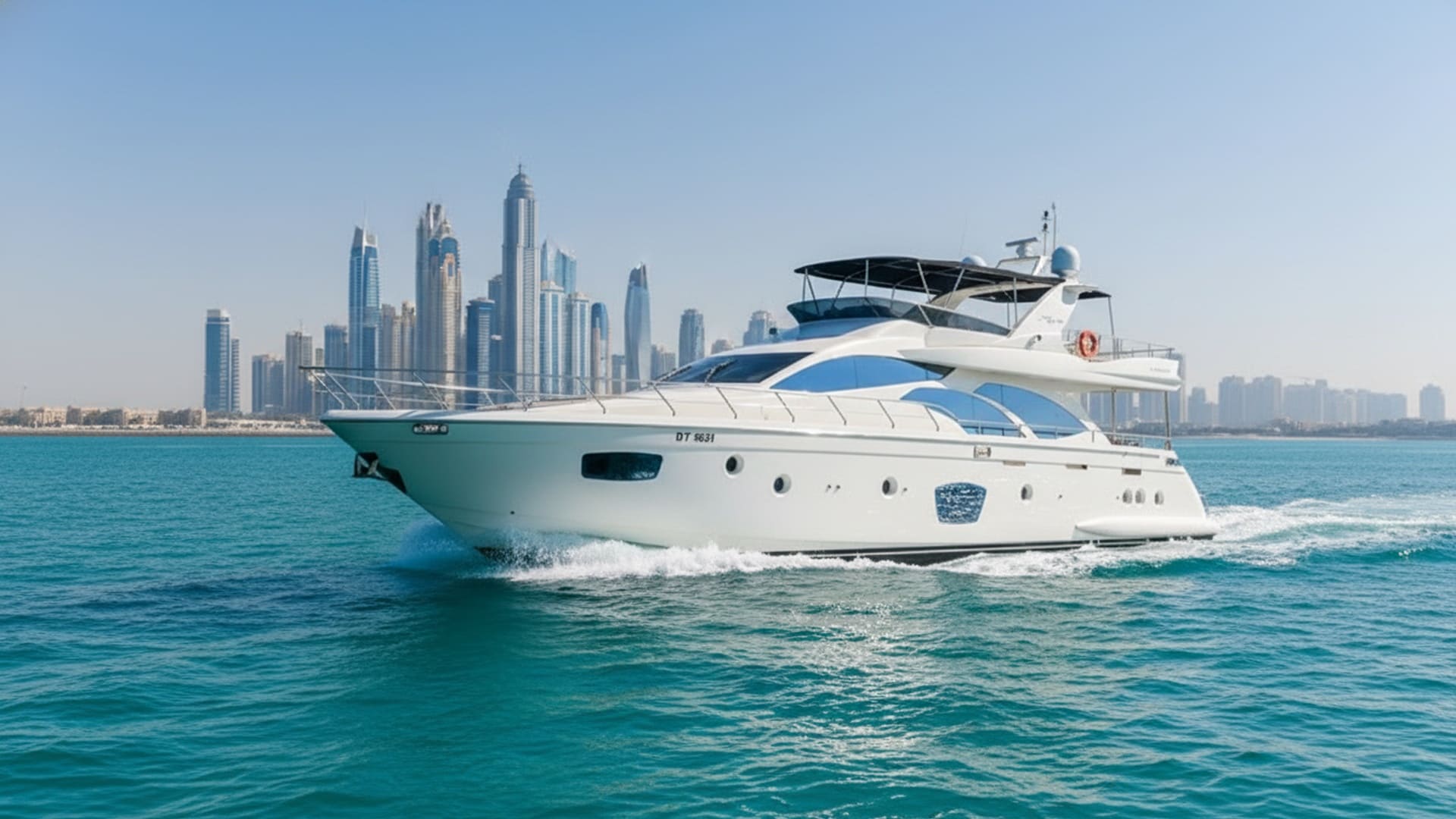 Grand Queen 75 ft yacht charter Dubai