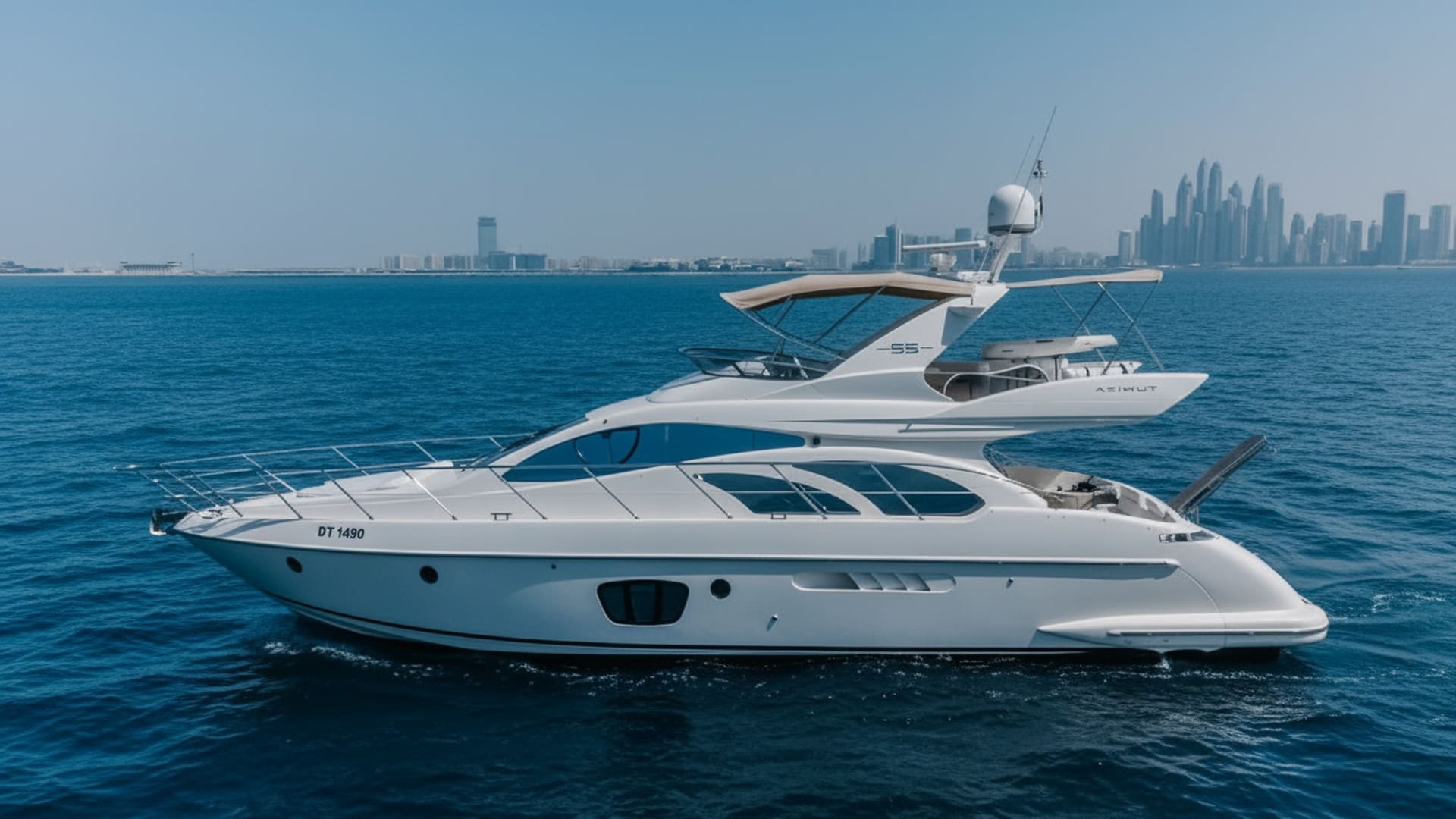 Platinum Duchess 55 ft yacht charter Dubai