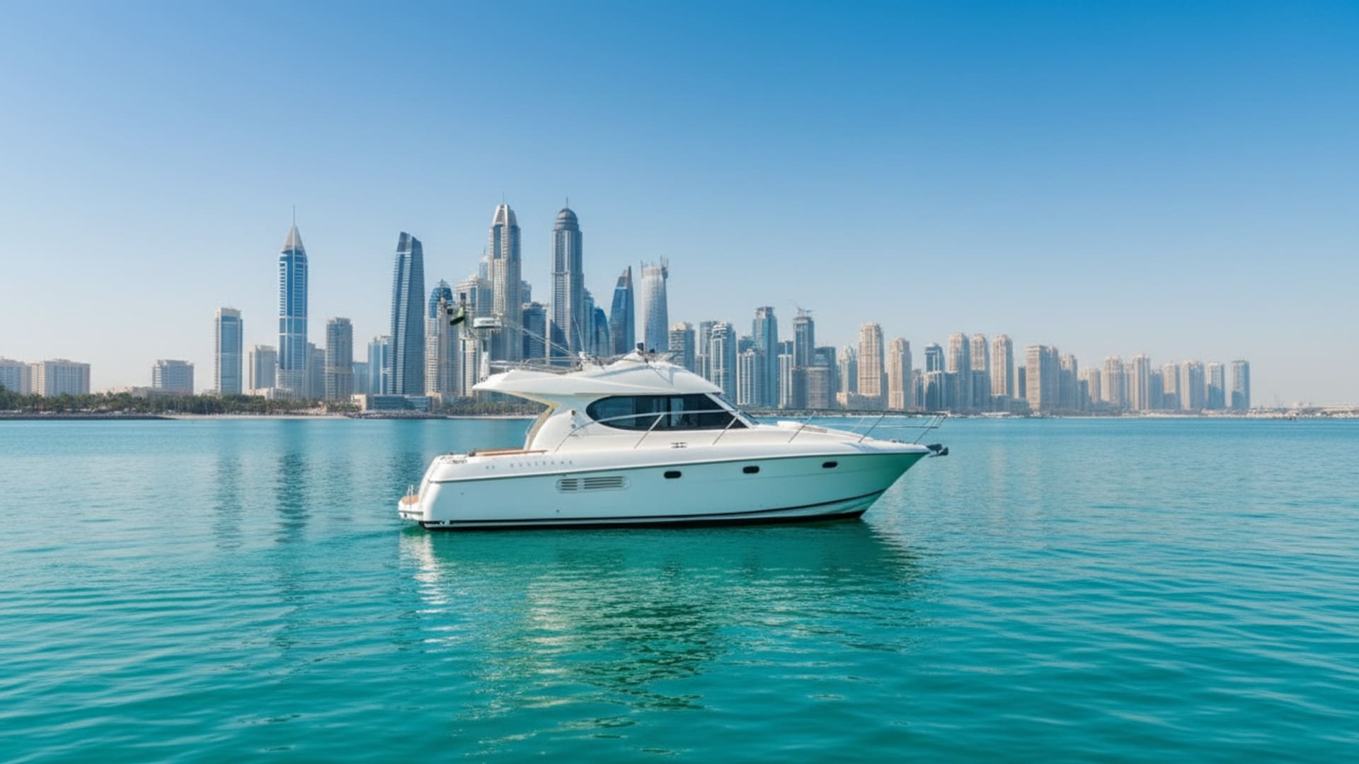 Pearl Princess 32 ft yacht charter Dubai
