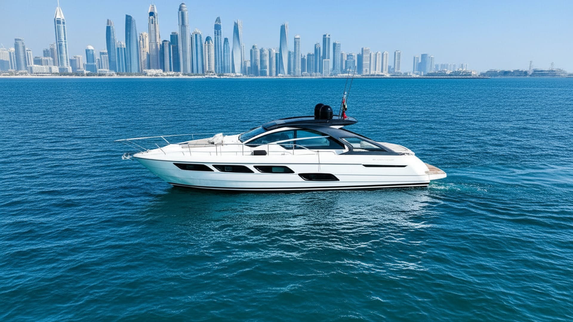 Sunrise Star 52 ft yacht charter Dubai